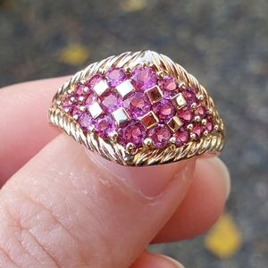 Vintage tourmaline ring 14kt